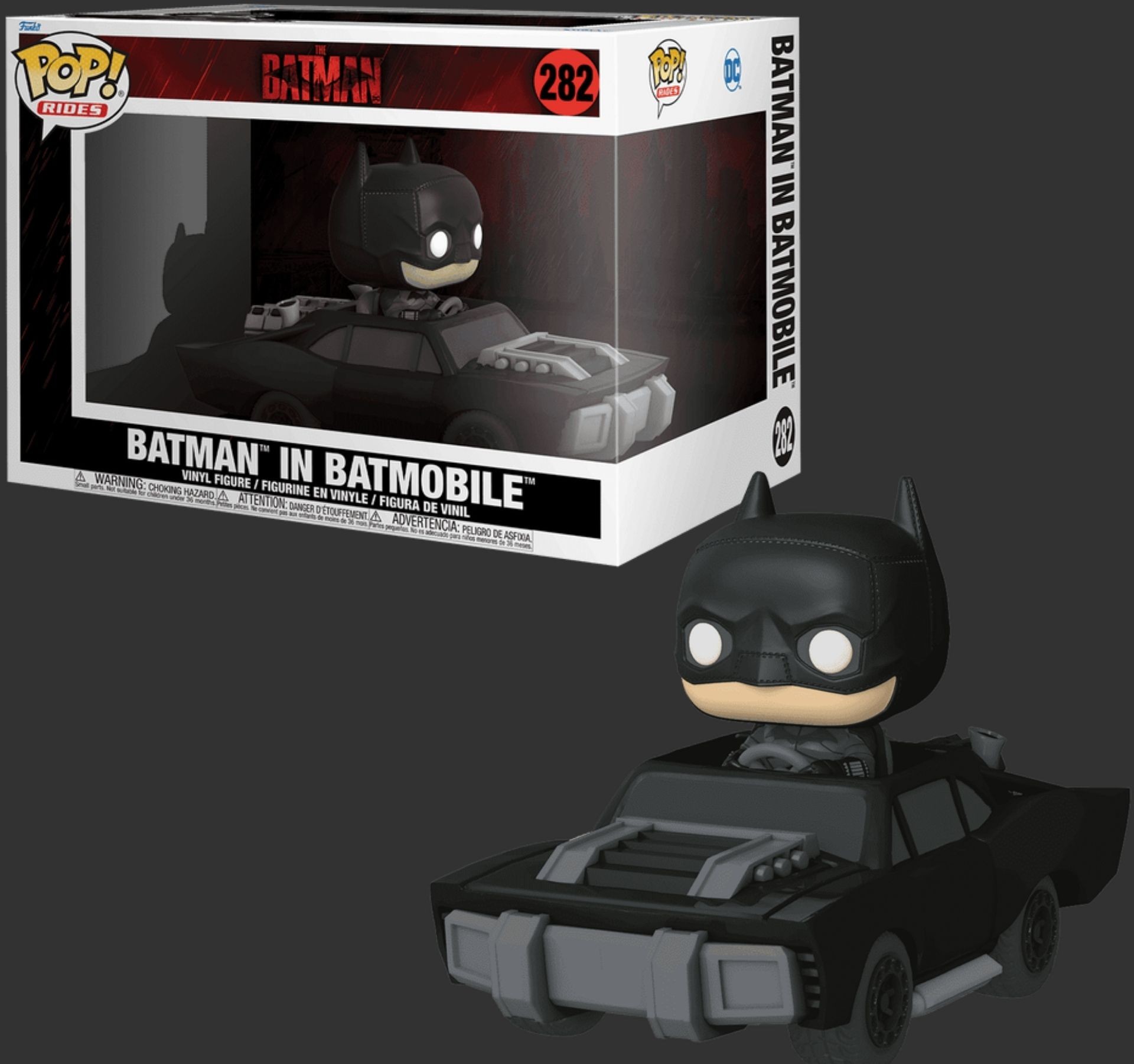 Funko Pop Batman In Batmobile 282 Rides