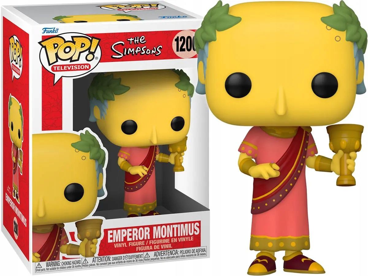 בובת פופ - the Simpsons - Emperor Montimus #1200 בובת פופ - the Simpsons - Emperor Montimus #1200