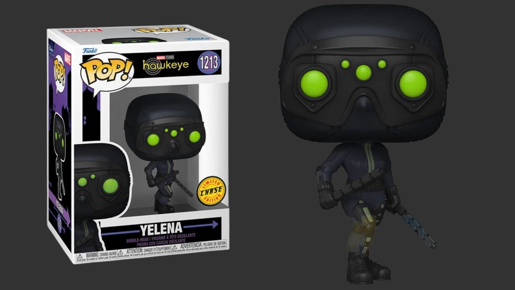 בובת פופ ילנה #1213 (Yelena) – Marvel Cinematic Chase בובת פופ ילנה #1213 (Yelena) – Marvel Cinematic Chase