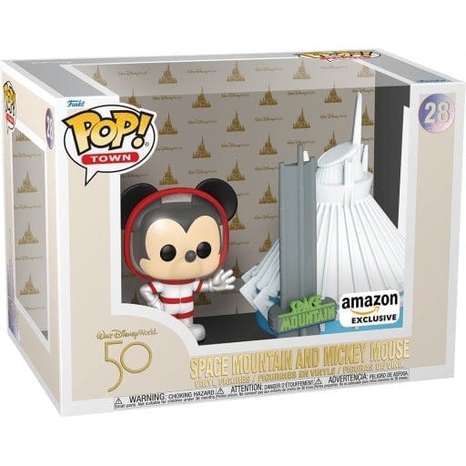 ���� ��� - Town - Walt Disney World 50 Space Mountain and Mickey Mouse #28 Amazon Exclusive