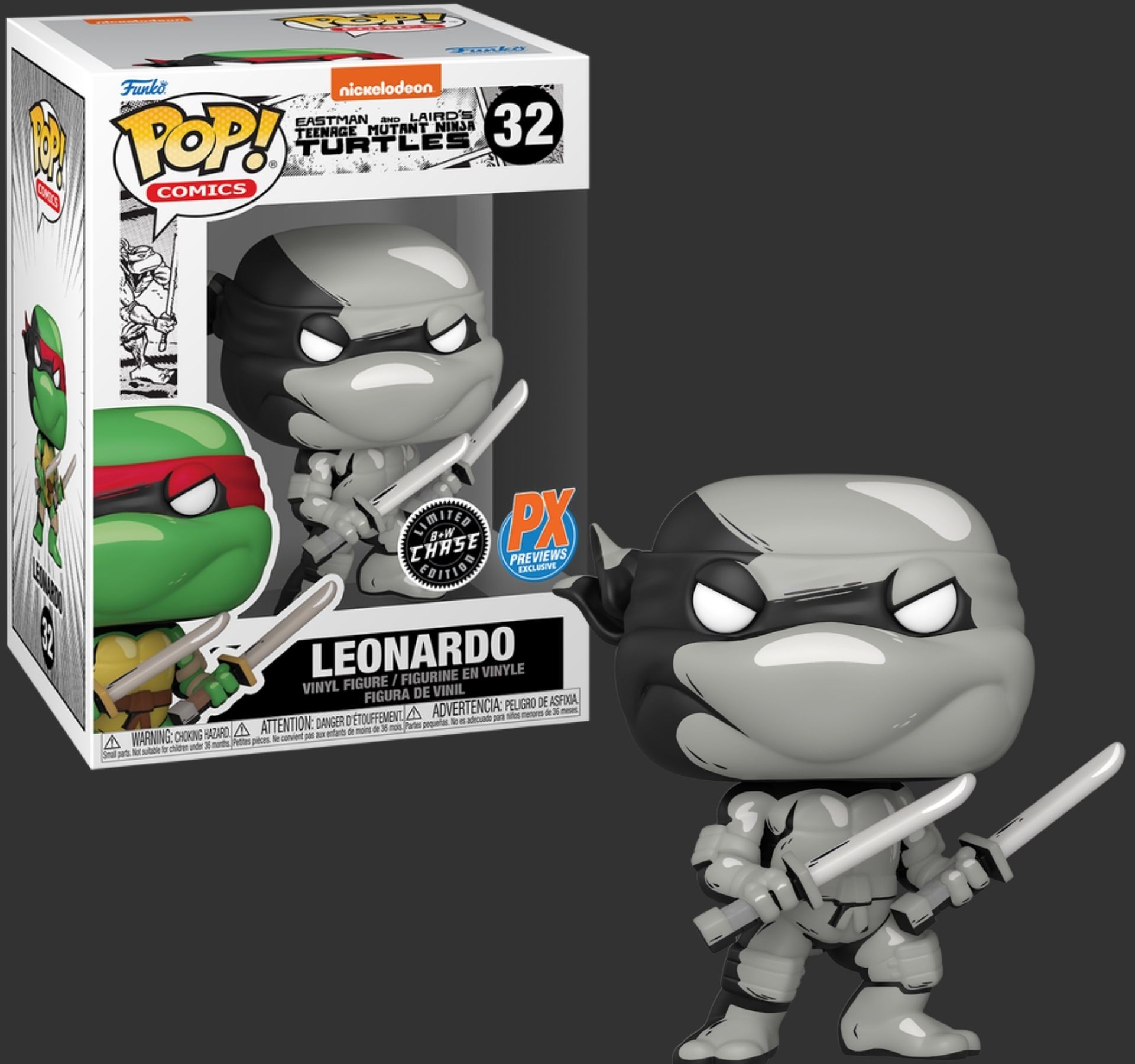 Funko Pop Tmnt Leonardo 32 Ex Chase