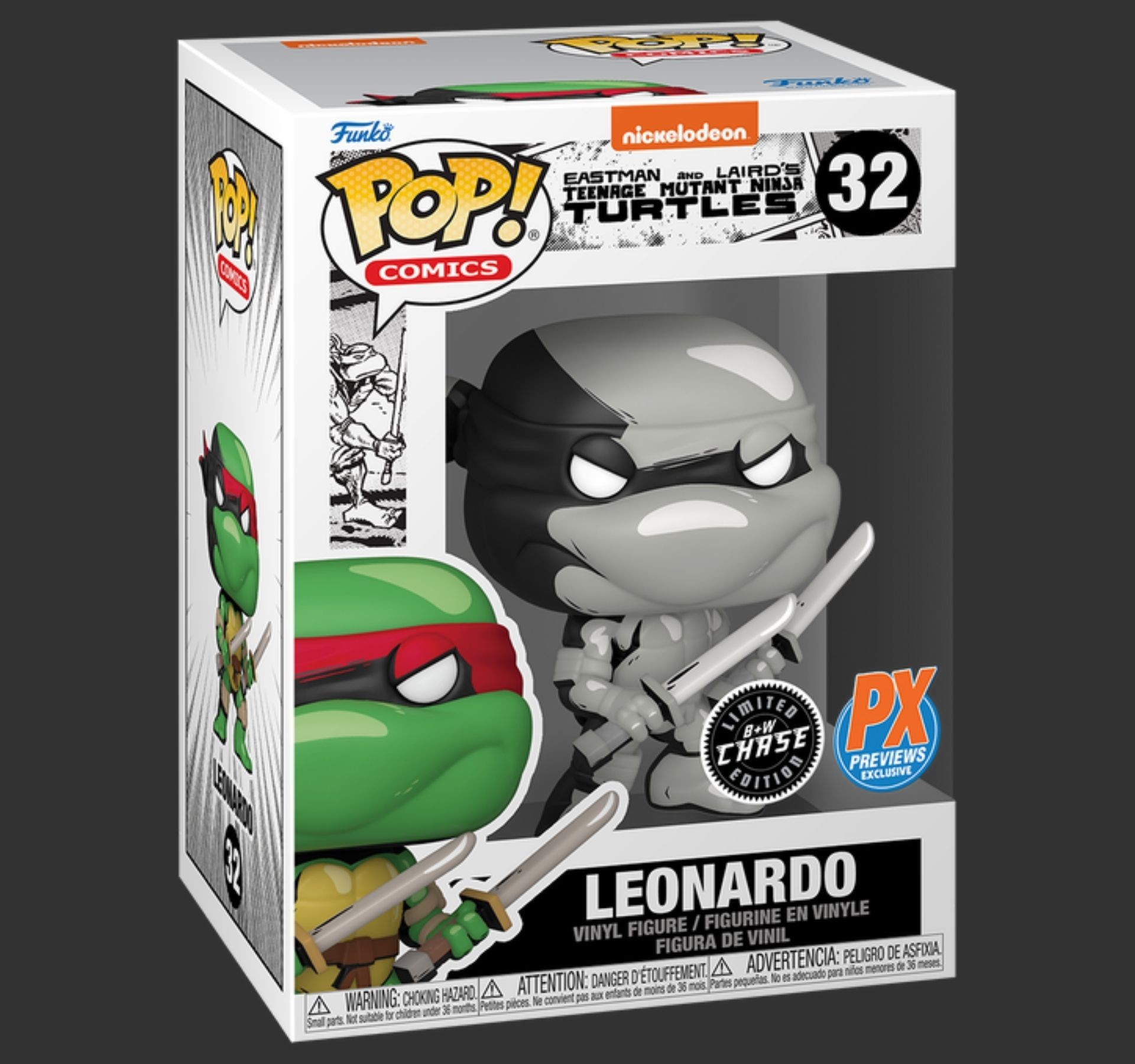 Funko Pop Tmnt Leonardo 32 Ex Chase