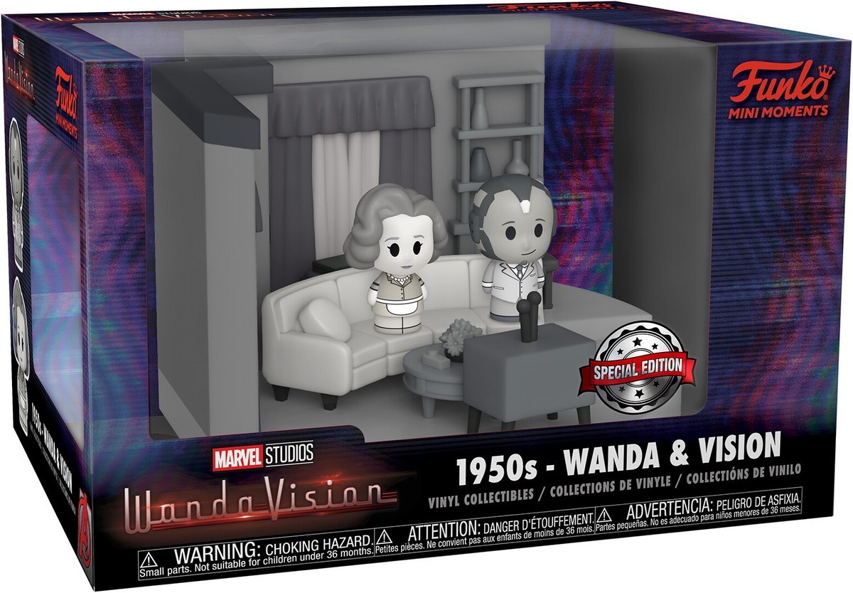 בובת פופ ביטי טאון - Marvel Wanda & Vision 1950s SE בובת פופ ביטי טאון - Marvel Wanda & Vision 1950s SE