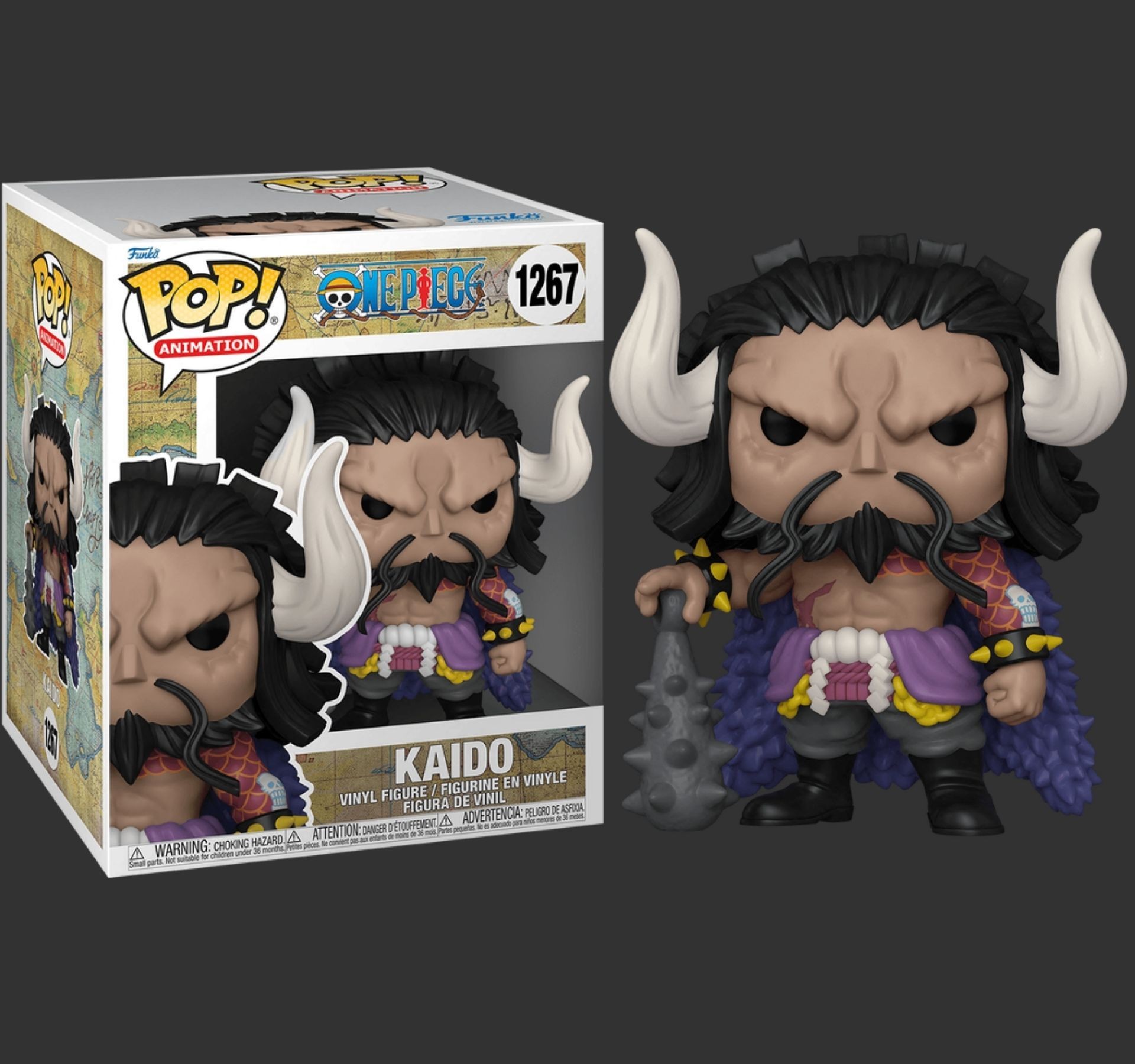בובת פופ 6 אינץ׳ קאידו – Kaido #1267, One Piece בובת פופ 6 אינץ׳ קאידו – Kaido #1267, One Piece
