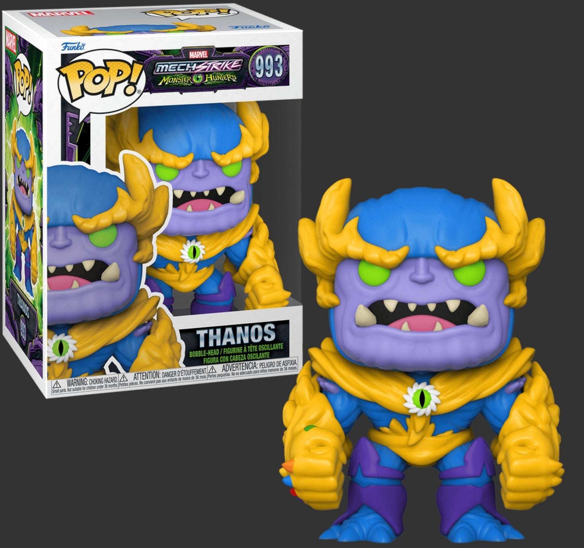 Funko Pop Marvel x Monster Hunter tHANOS 993