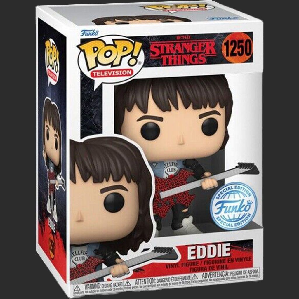 בובת פופ - Stranger Things - Eddie#1250 בובת פופ - Stranger Things - Eddie#1250
