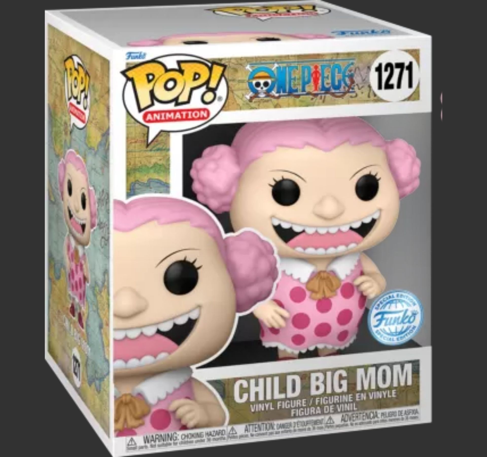 בובת פופ 6 אינץ׳ ביג מאם ילדה – Big Mom (Young) #1271, One Piece בובת פופ 6 אינץ׳ ביג מאם ילדה – Big Mom (Young) #1271, One Piece