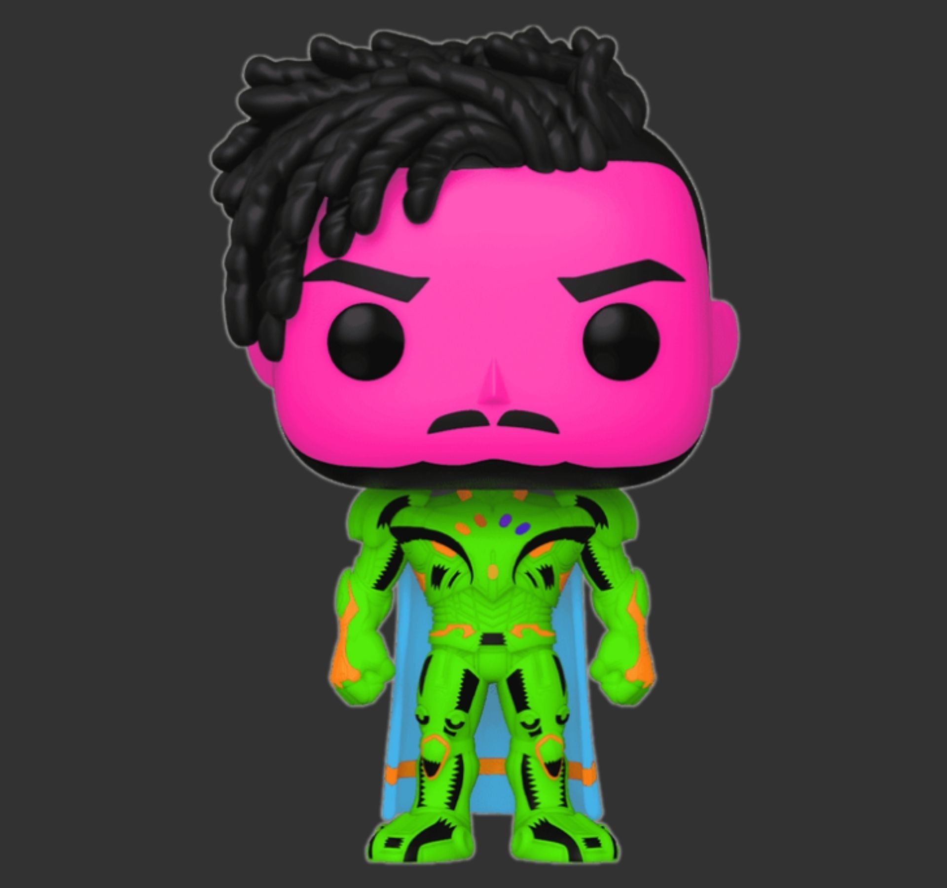 ���� ��� 10 ����� �������� � Killmonger #1058, Marvel Black Panther Blacklight Special Edition