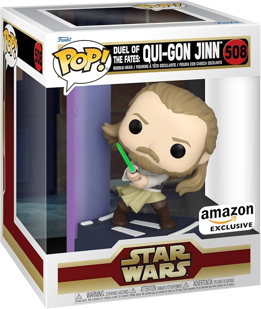 ���� ��� ����� - Star Wars - Qui-Gon Jinn Duel of Fates #508 Exclusive