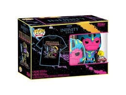 בובת פופ וחולצה - Marvel the Infinity Saga - Thanos Blacklight #909 Special edition Size L בובת פופ וחולצה - Marvel the Infinity Saga - Thanos Blacklight #909 Special edition Size L