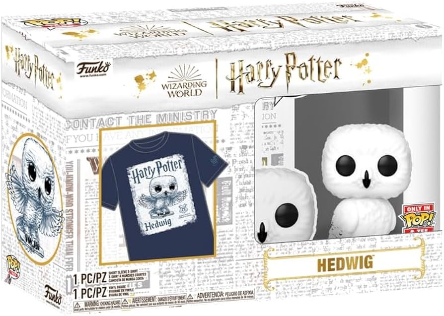 בובת פופ וחולצה - Harry Potter - Hedwig #76 POP & Tee XL בובת פופ וחולצה - Harry Potter - Hedwig #76 POP & Tee XL