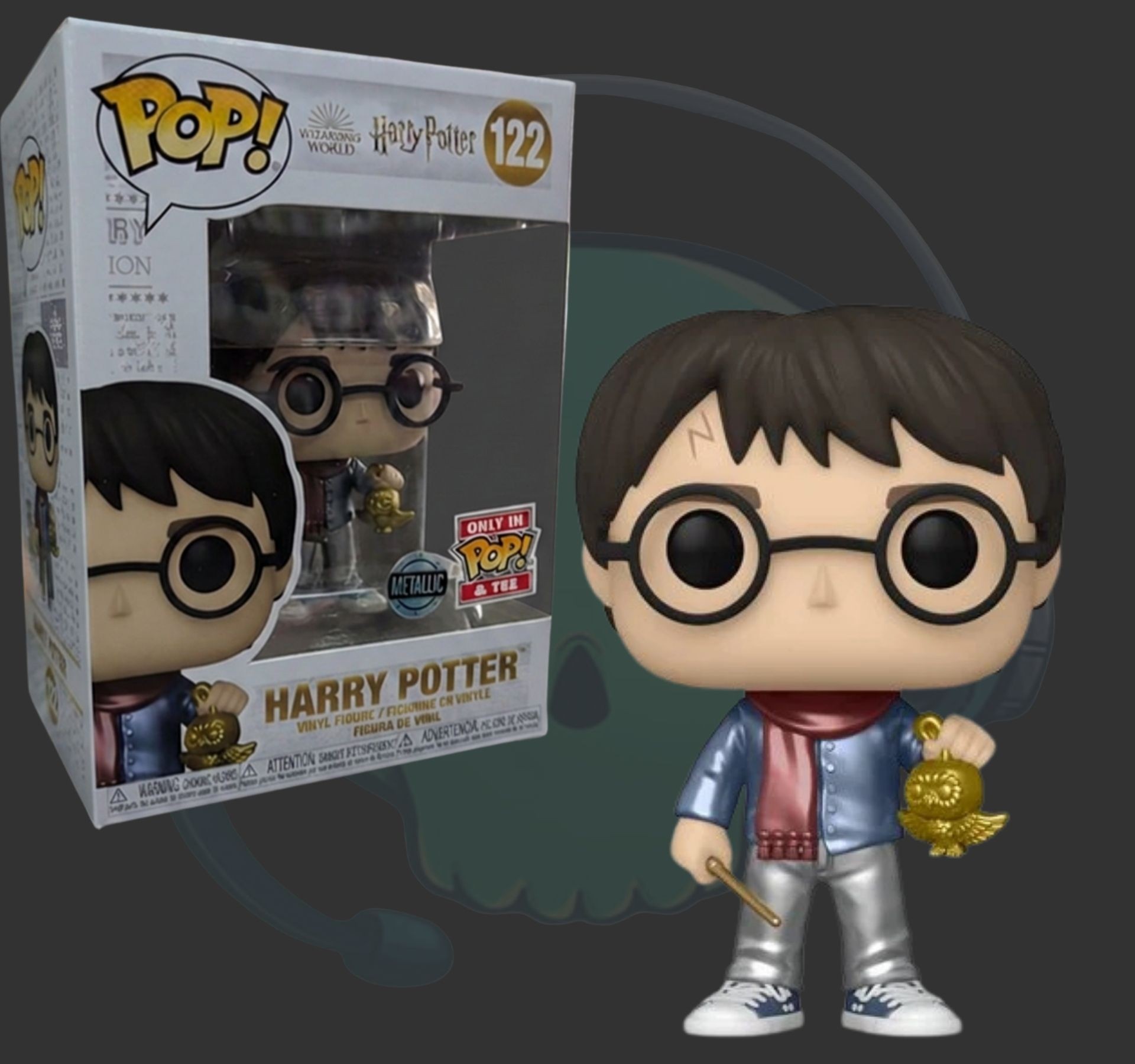 Funko Pop and Tee Harry Potter 122 Metallic 