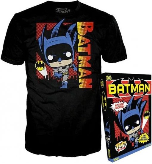 FUNKO TEES! DC: the CAPED CRUSADER L