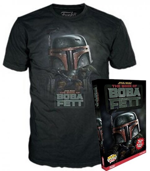 FUNKO TEES! STAR WARS: BOBA FETT book XL