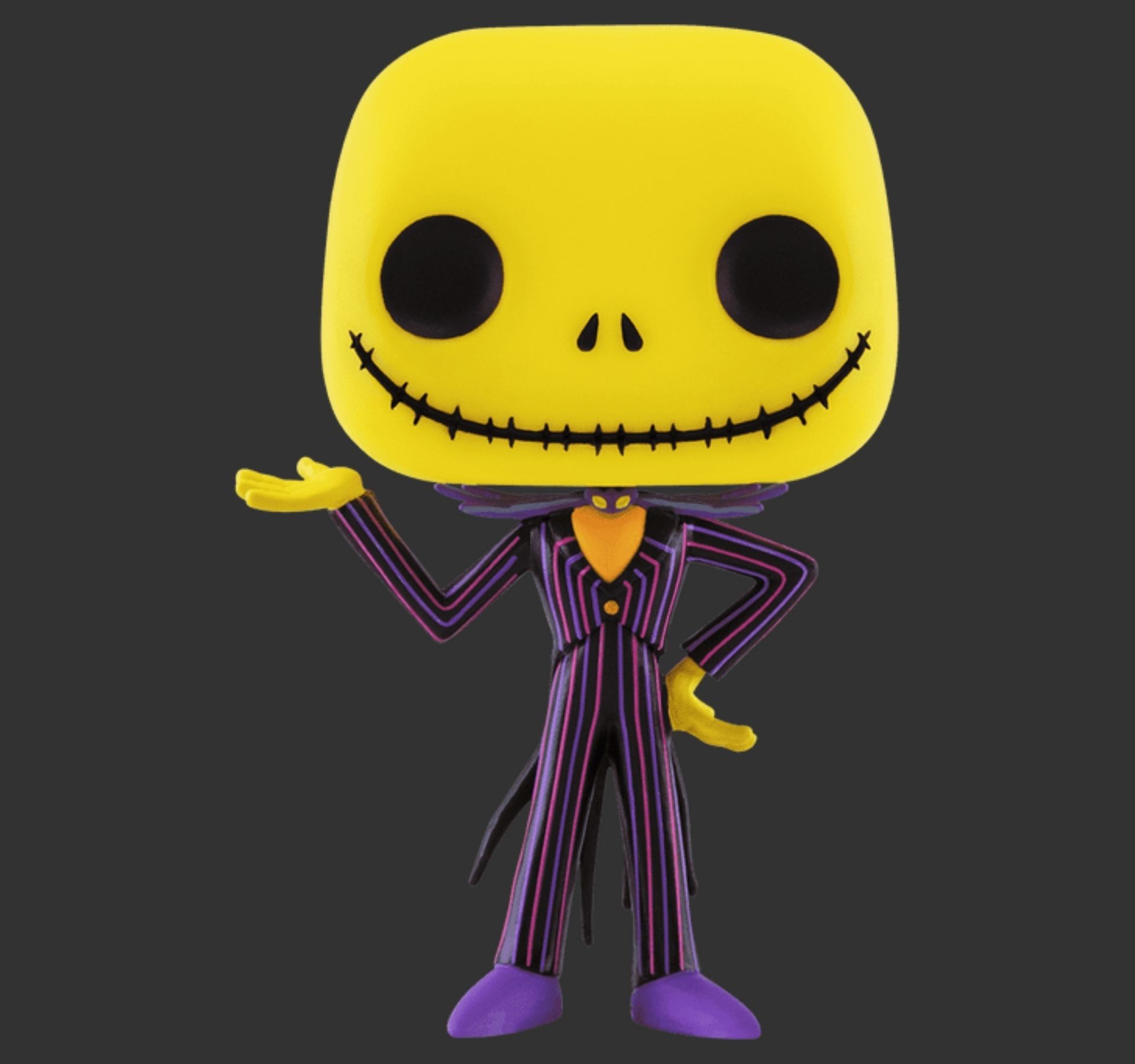 Funko Pop Disney Jack Skellington 15 Black Light