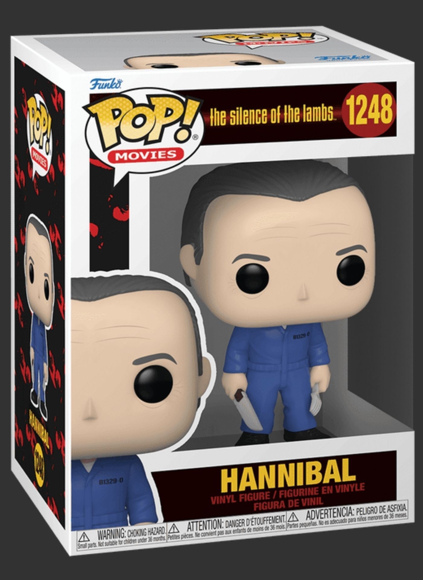 ���� ��� ������ ���� � Hannibal Lecter Blue Jumpsuit #1248, The Silence of the Lambs