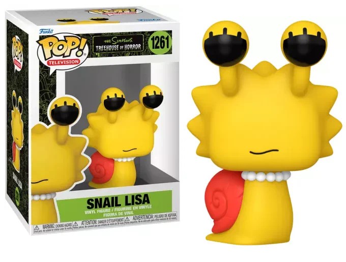 בובת פופ - the Simpsons House of Horror - Snail Lisa #1261 בובת פופ - the Simpsons House of Horror - Snail Lisa #1261