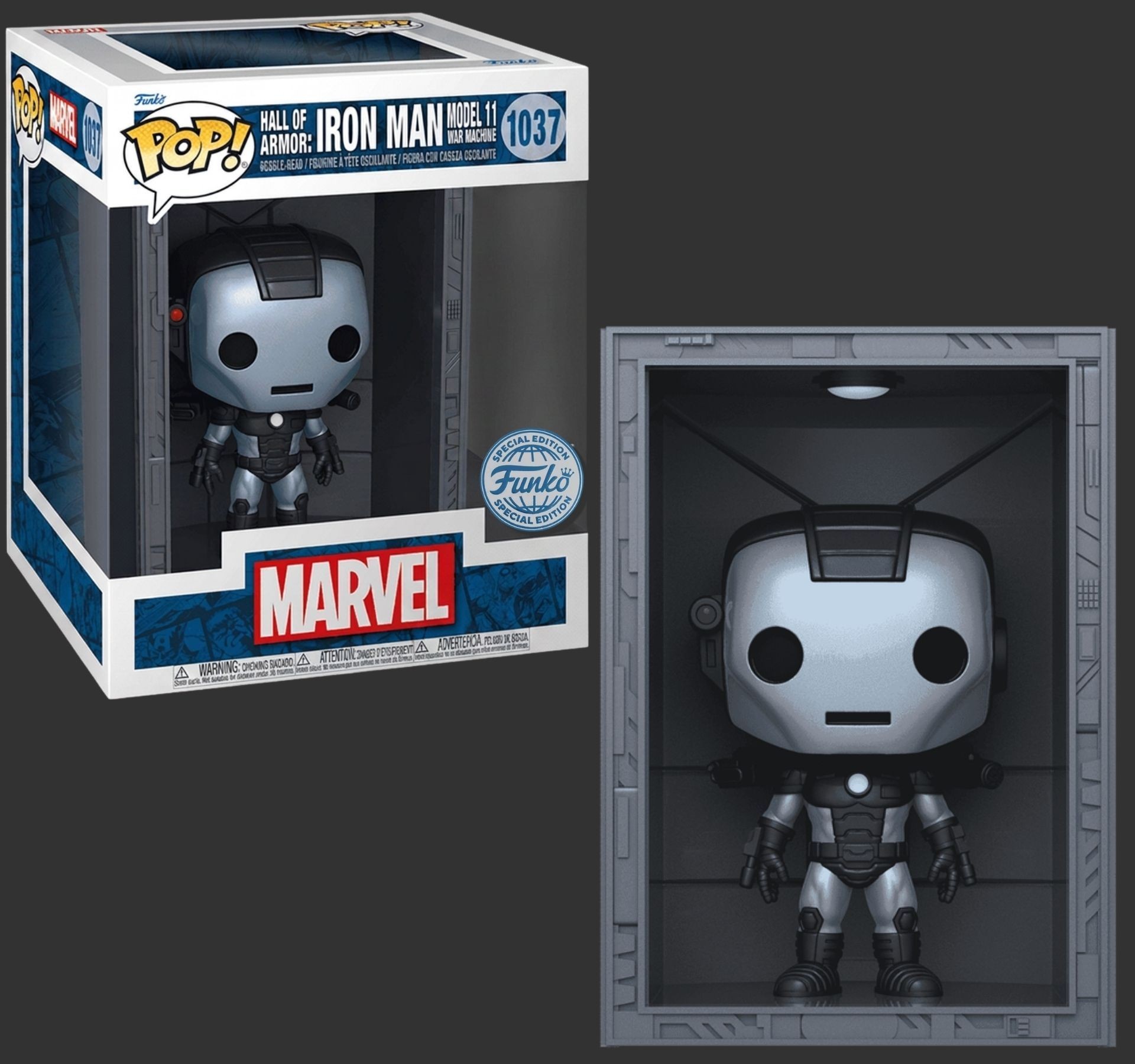 ���� ��� 6 ����� ��� ���� Hall of Armor � Iron Man Hall of Armor Model 11 War Machine #1037 Special Edition, Marvel