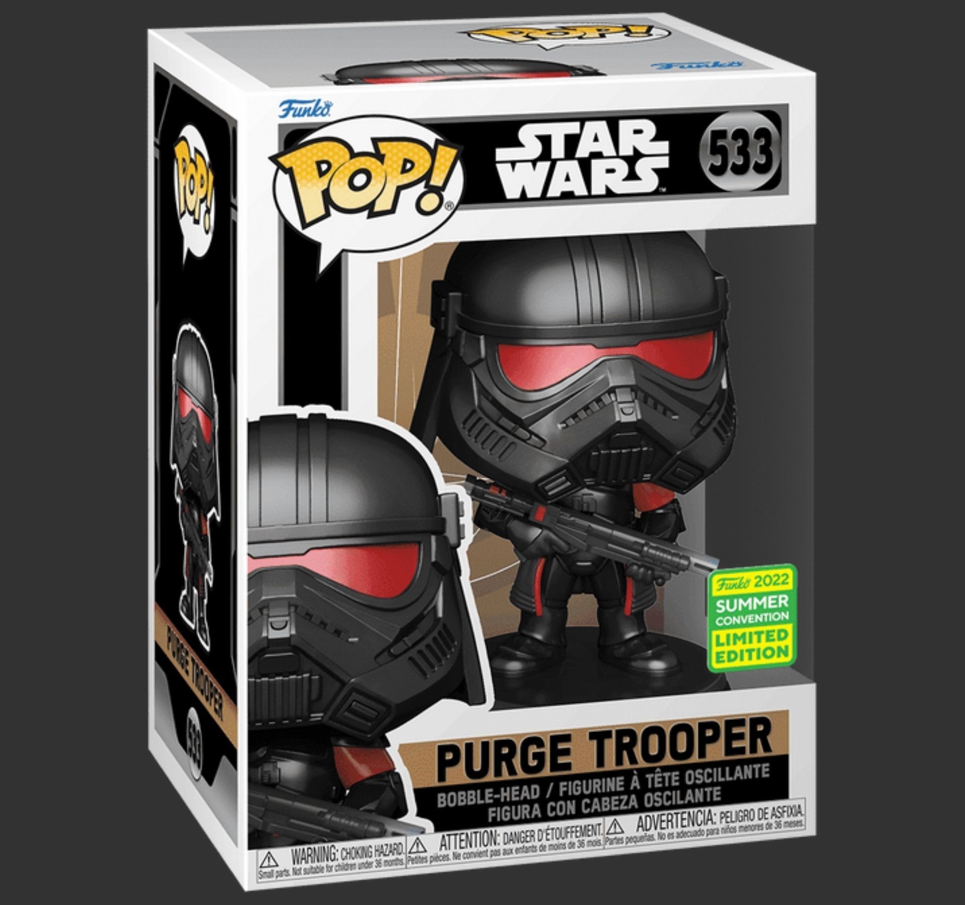 ���� ��� ����� ����� � Purge Trooper #533 Summer Convention 2022 Limited Edition, Star Wars