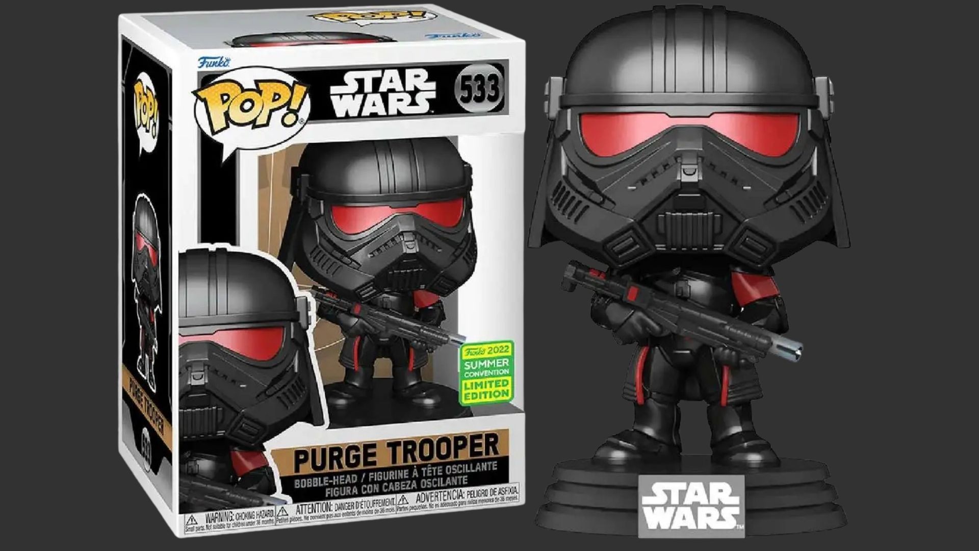 ���� ��� ����� ����� � Purge Trooper #533 Summer Convention 2022 Limited Edition, Star Wars
