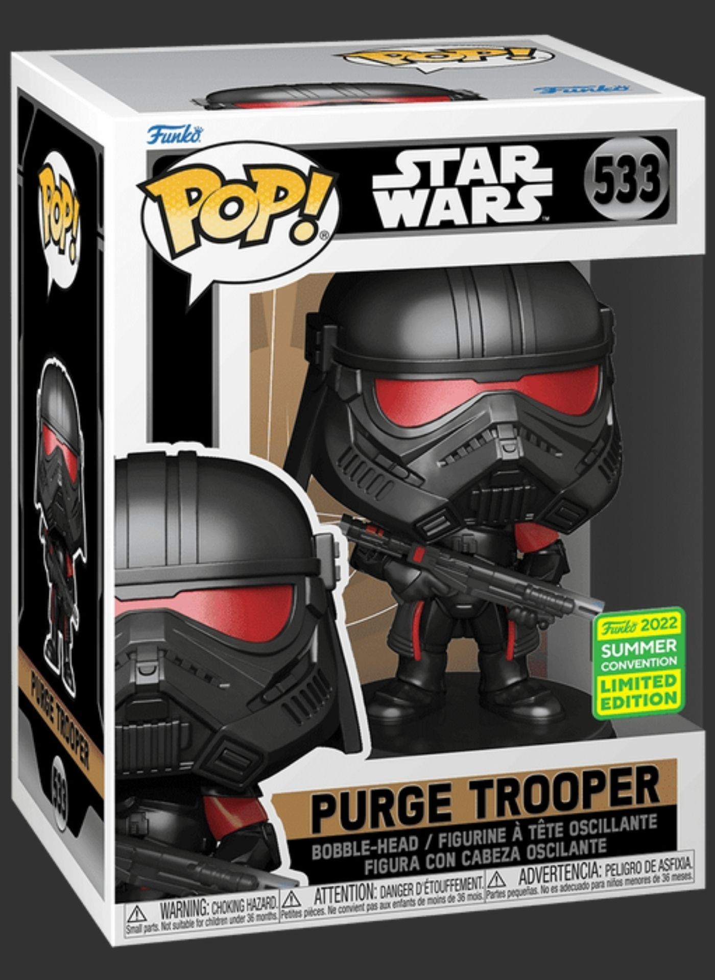 ���� ��� ����� ����� � Purge Trooper #533 Summer Convention 2022 Limited Edition, Star Wars