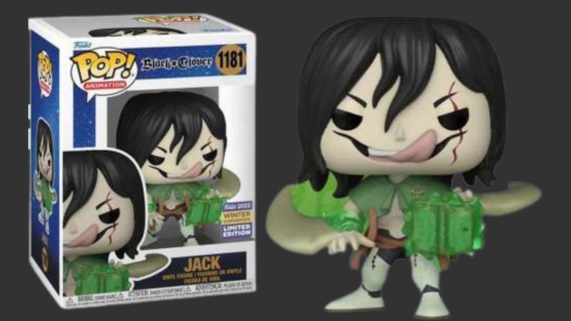 בובת פופ - Black Clover - Jack #1181 Convention Winter 2023 בובת פופ - Black Clover - Jack #1181 Convention Winter 2023
