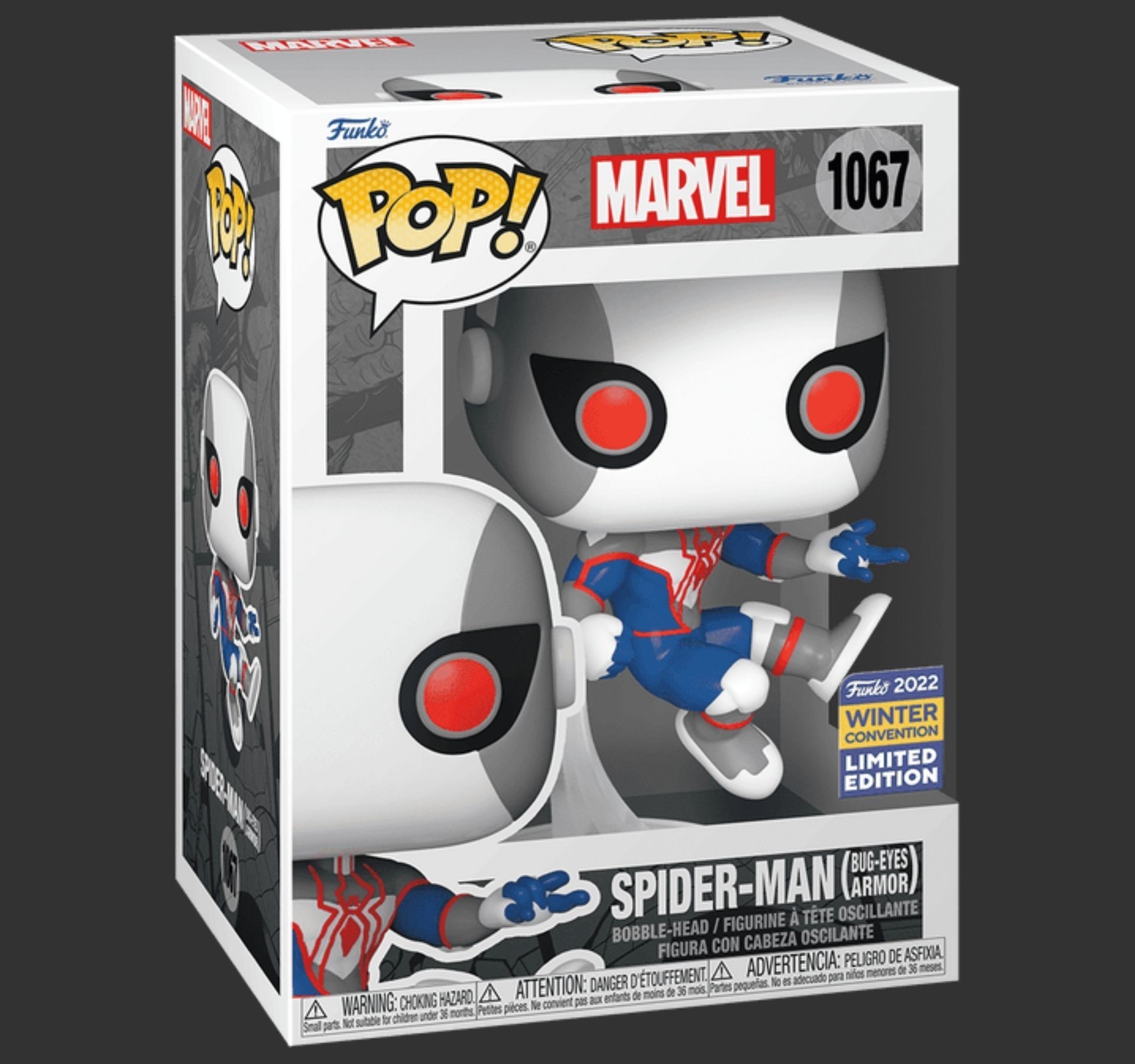 ���� ��� �������� Bug-Eyes Armor � Spider-Man Bug-Eyes Armor #1067 Winter Convention 2022, Marvel Comics
