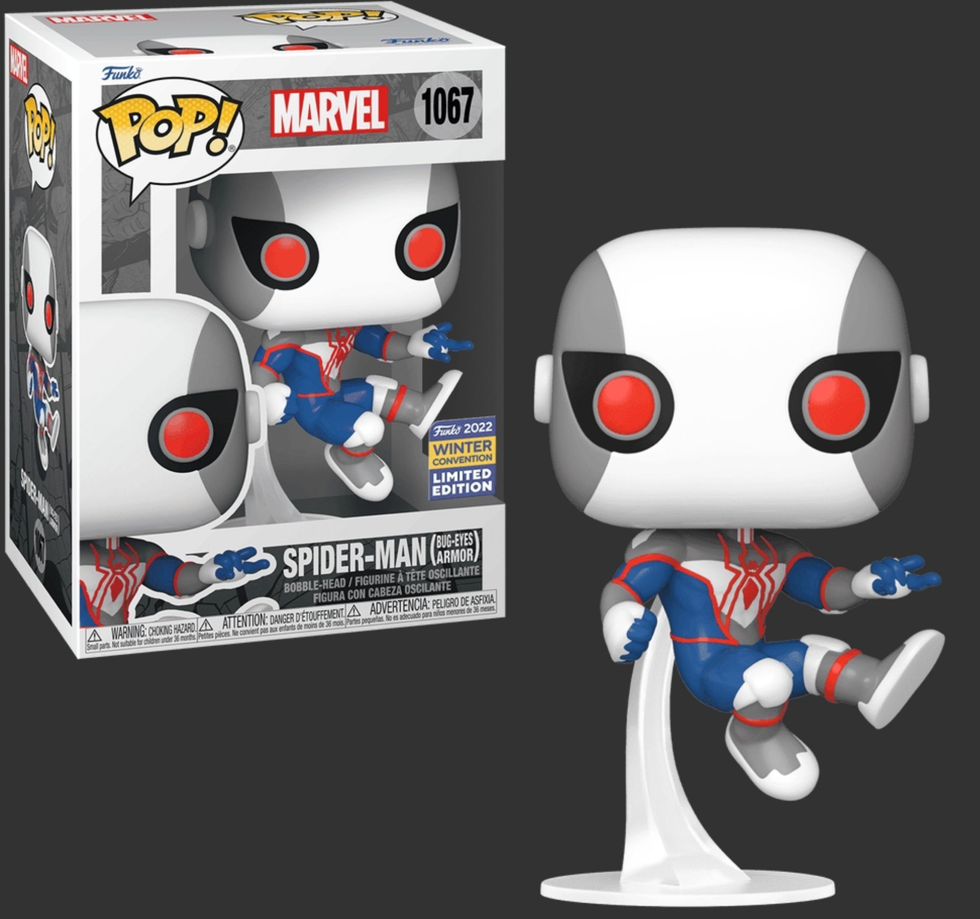 ���� ��� �������� Bug-Eyes Armor � Spider-Man Bug-Eyes Armor #1067 Winter Convention 2022, Marvel Comics