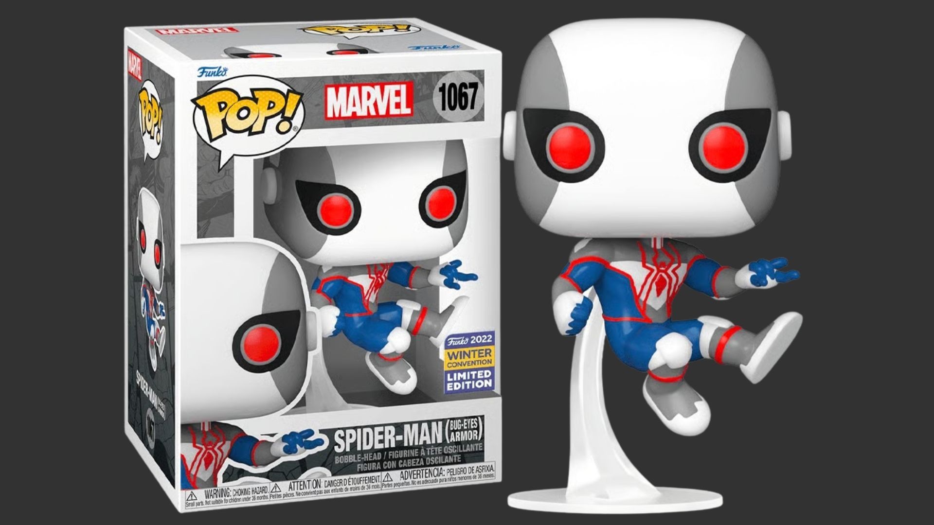 ���� ��� �������� Bug-Eyes Armor � Spider-Man Bug-Eyes Armor #1067 Winter Convention 2022, Marvel Comics