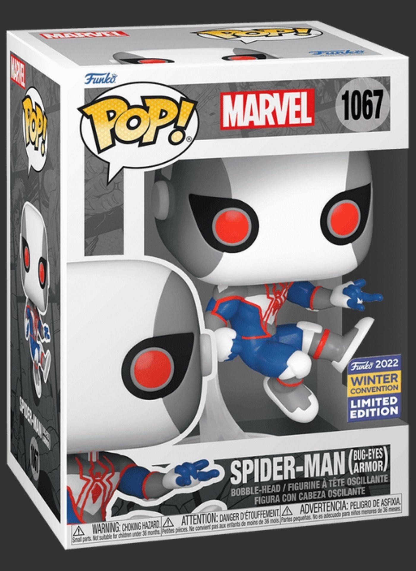 ���� ��� �������� Bug-Eyes Armor � Spider-Man Bug-Eyes Armor #1067 Winter Convention 2022, Marvel Comics