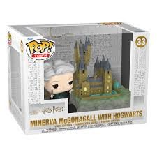 בובת פופ Town - Harry Potter - Minerva McGonagall with Hogwarts #33 בובת פופ Town - Harry Potter - Minerva McGonagall with Hogwarts #33