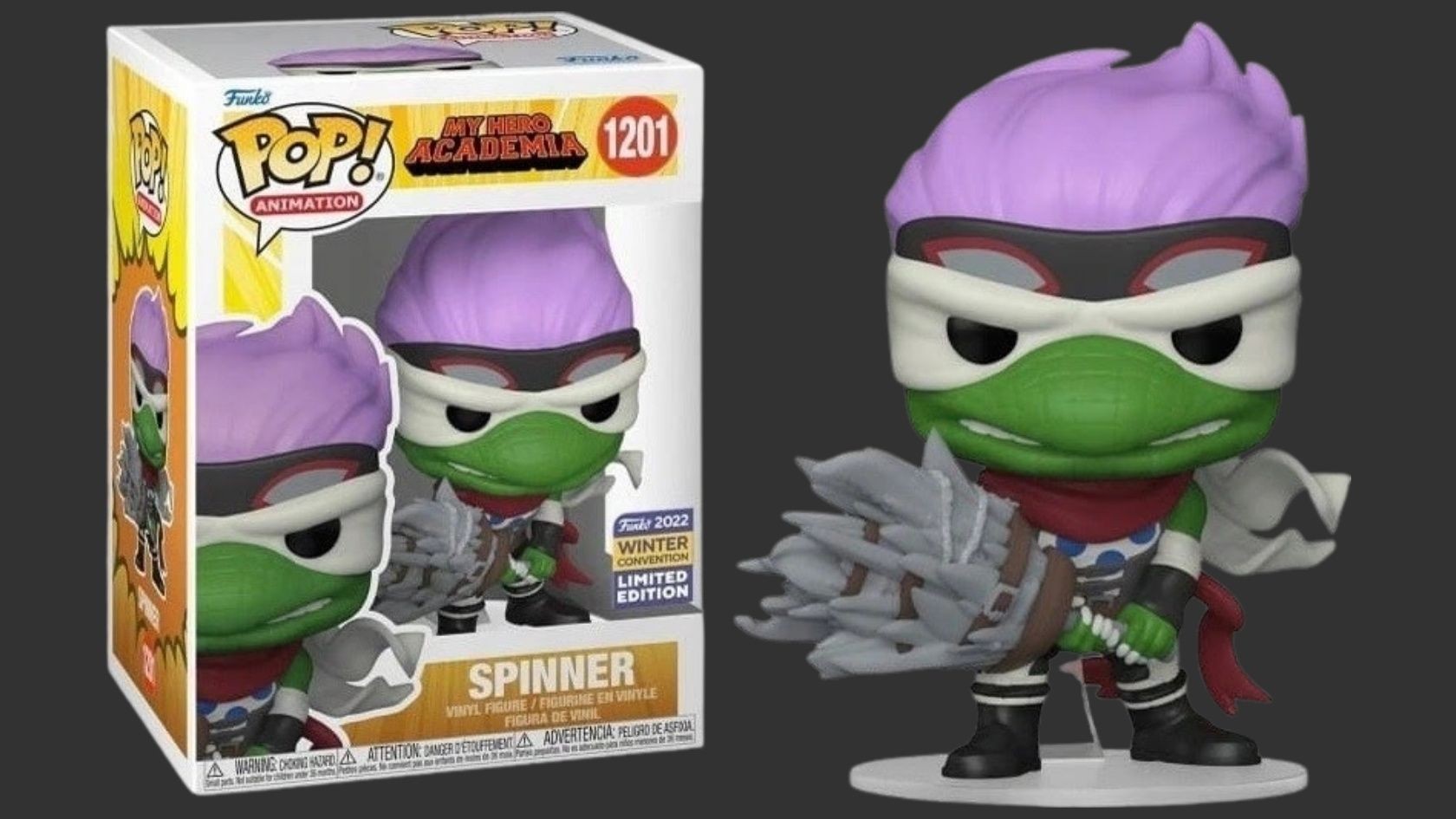 ���� ��� ����� � Spinner #1201, My Hero Academia Winter Convention 2022