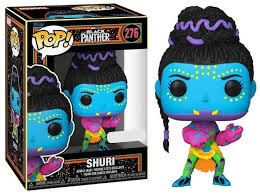 בובת פופ - Marvel Black Panther - Shuri #276 Special edition Blacklight בובת פופ - Marvel Black Panther - Shuri #276 Special edition Blacklight