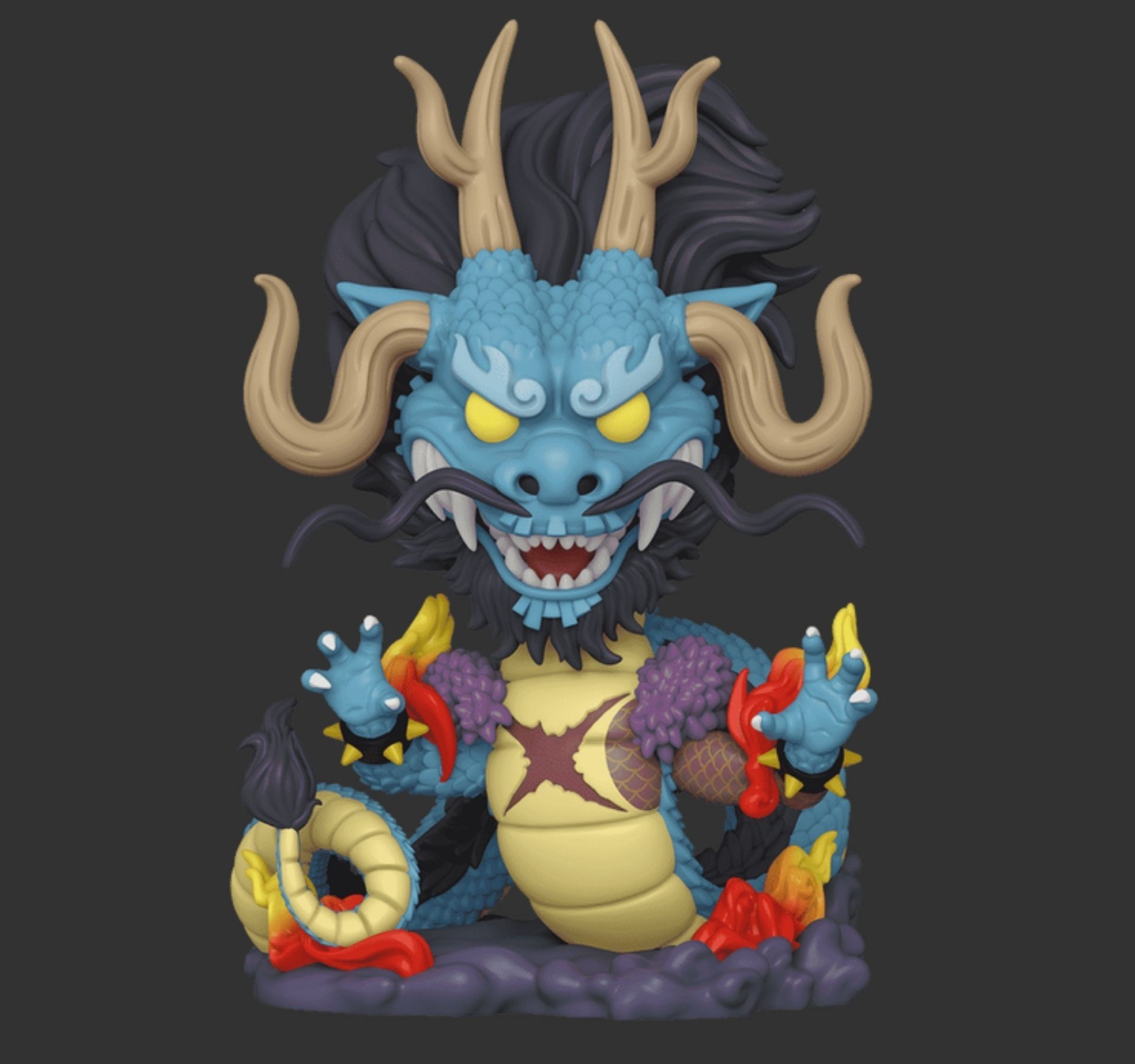 ���� ��� 10 ����� ����� ����� � Kaido Dragon #1623, One Piece SE