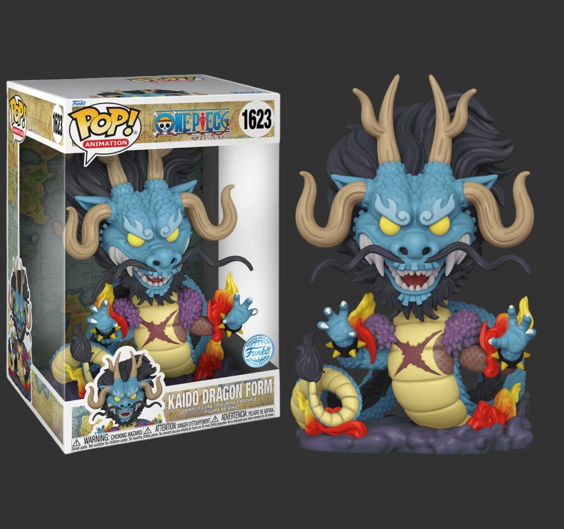 בובת פופ 10 אינץ׳ קאידו דרקון – Kaido Dragon #1623, One Piece SE בובת פופ 10 אינץ׳ קאידו דרקון – Kaido Dragon #1623, One Piece SE