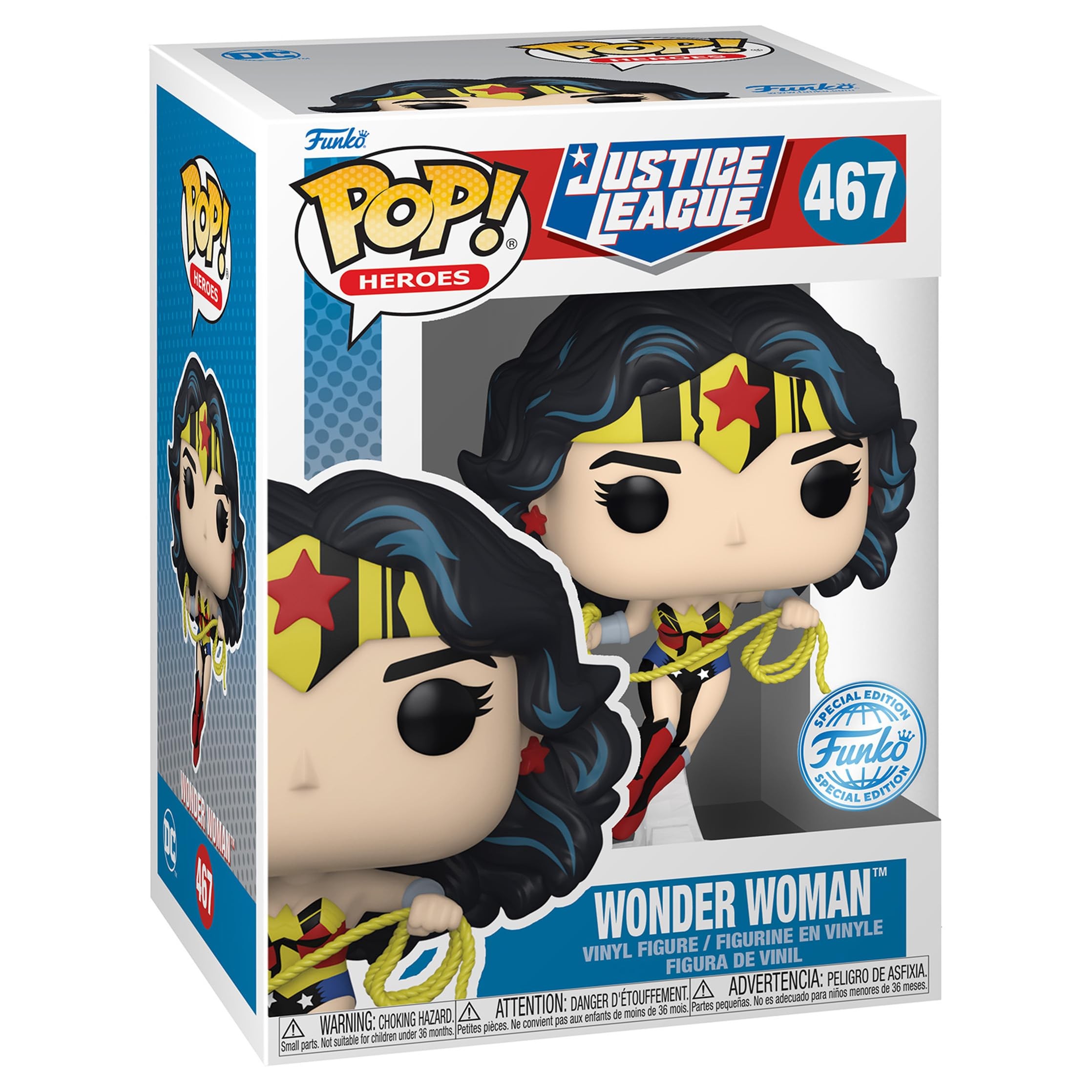 בובת פופ - DC Justice League Comics - Wonder Woman #467 Special edition בובת פופ - DC Justice League Comics - Wonder Woman #467 Special edition