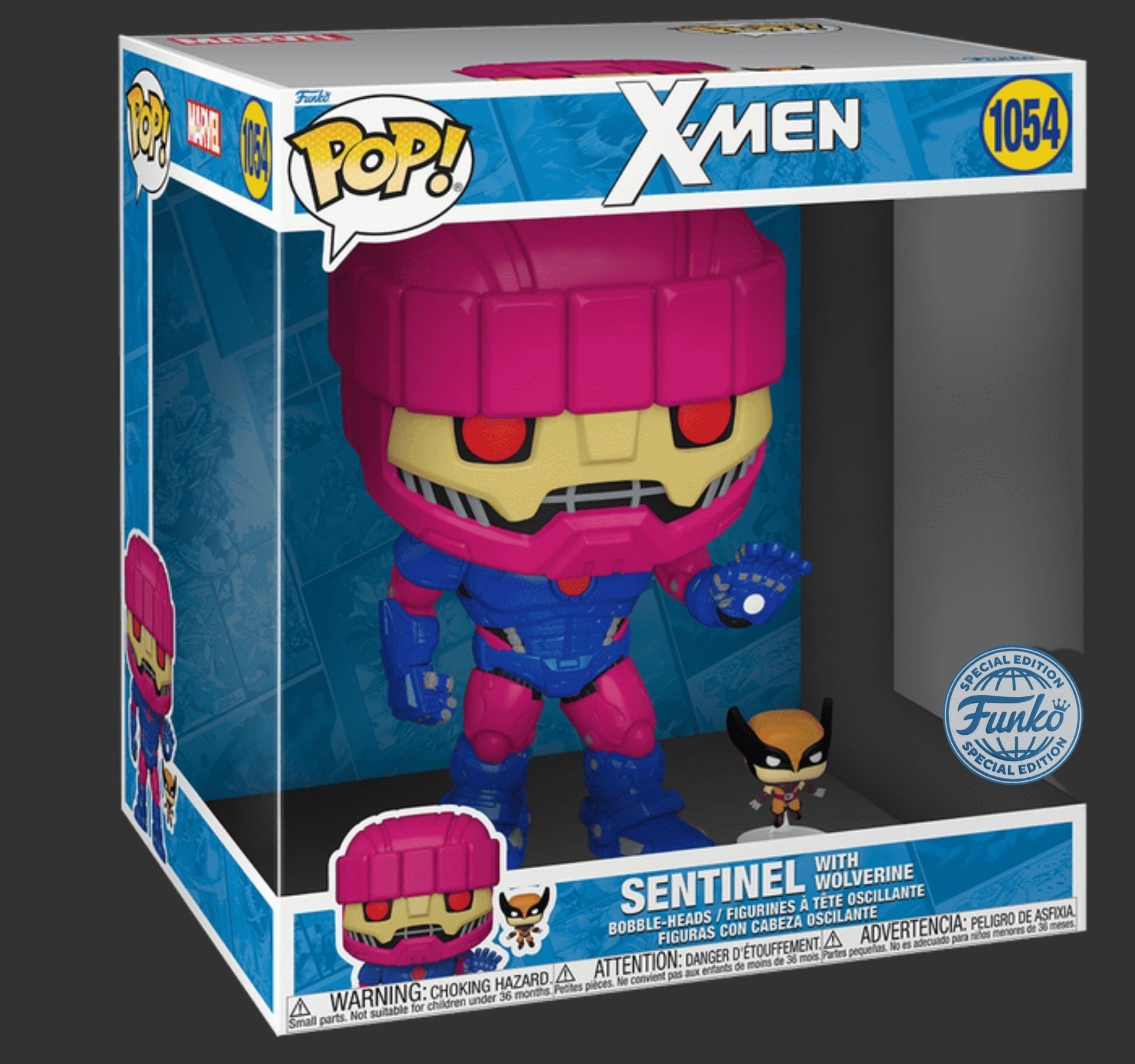 ���� ��� 10 ����� ������ �� ������� � Sentinel with Wolverine #1054, X-Men SE
