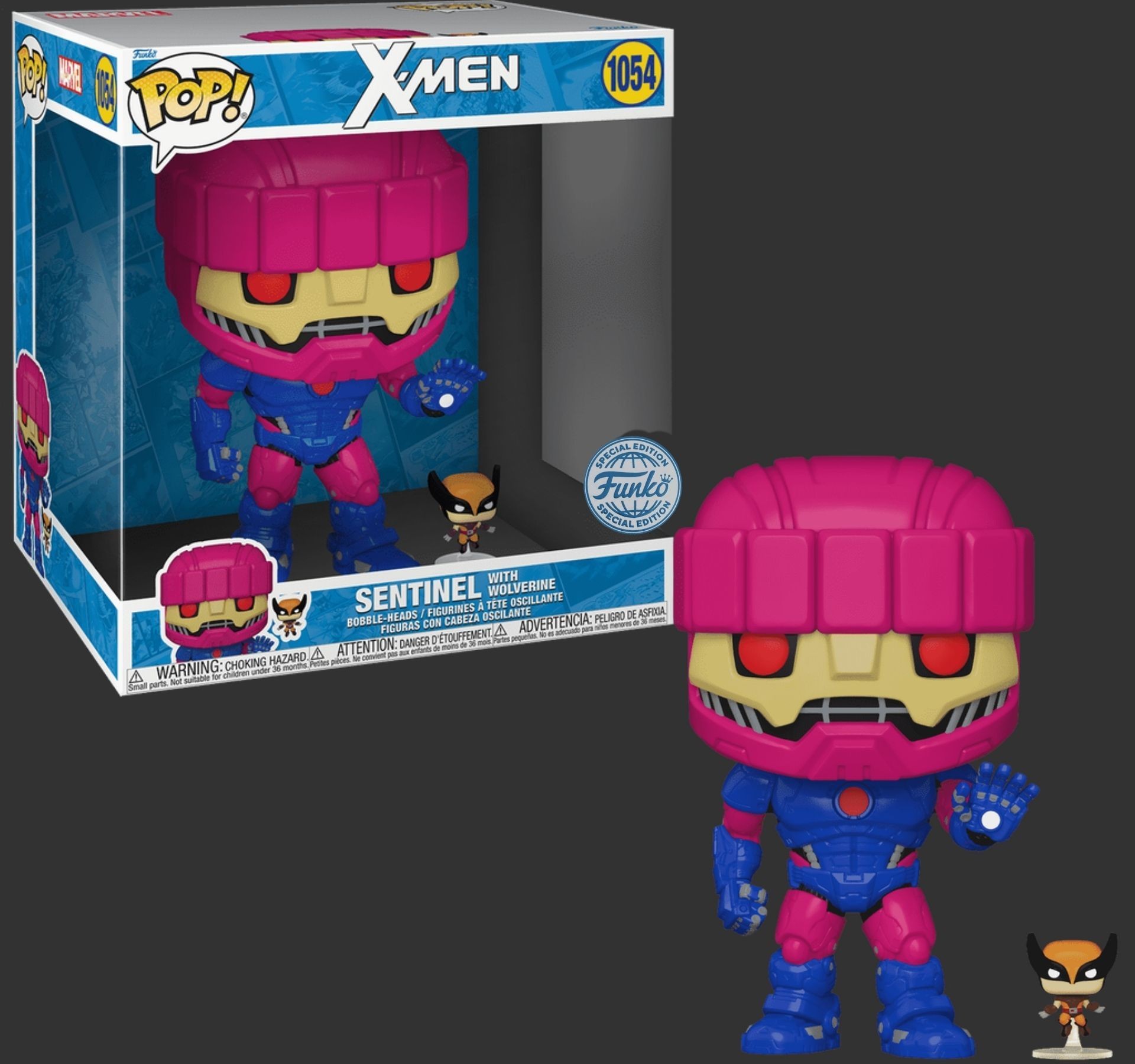 ���� ��� 10 ����� ������ �� ������� � Sentinel with Wolverine #1054, X-Men SE