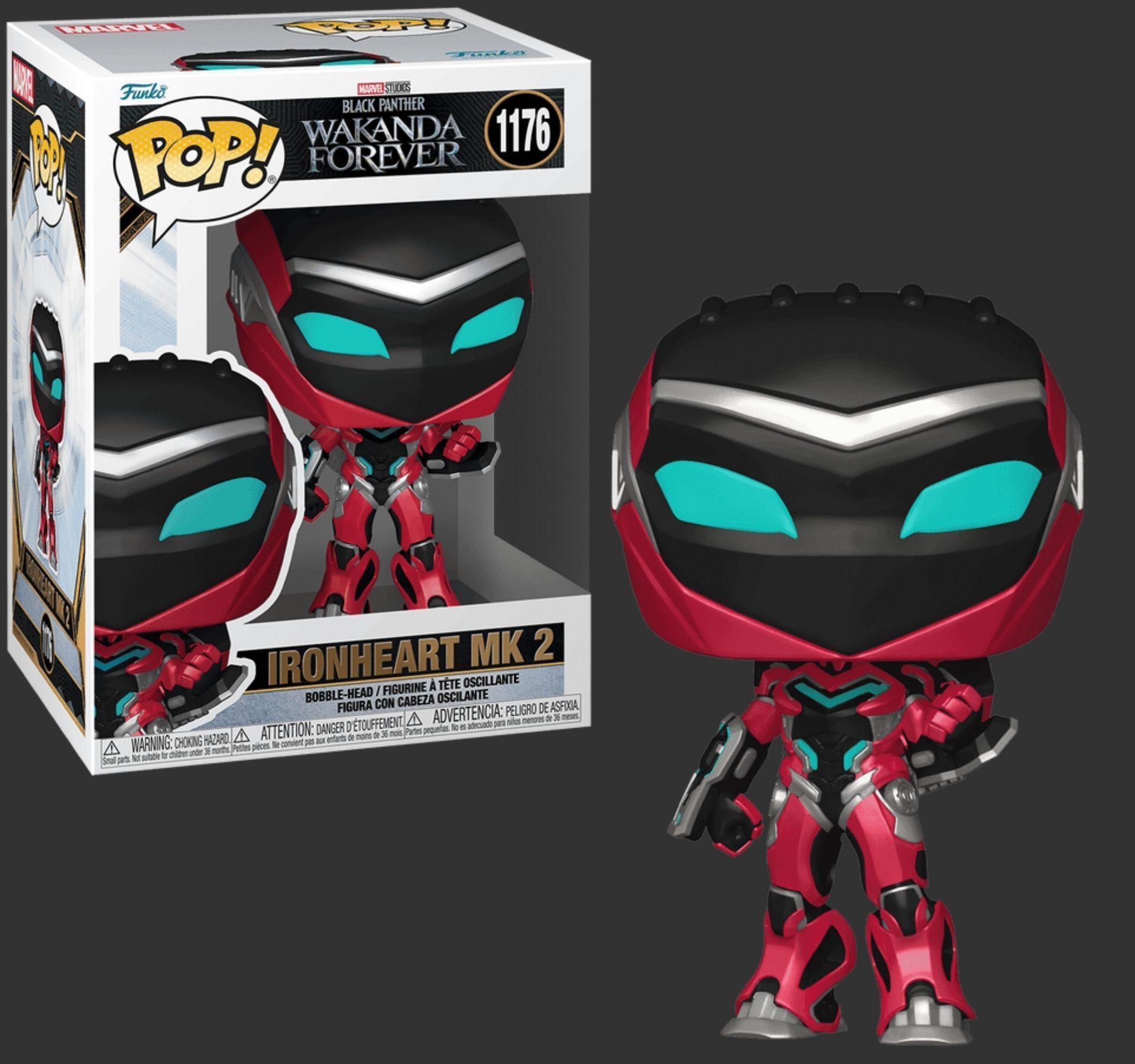 ���� ��� ���������� MK2 � Ironheart MK2 #1176, Marvel Black Panther Wakanda Forever