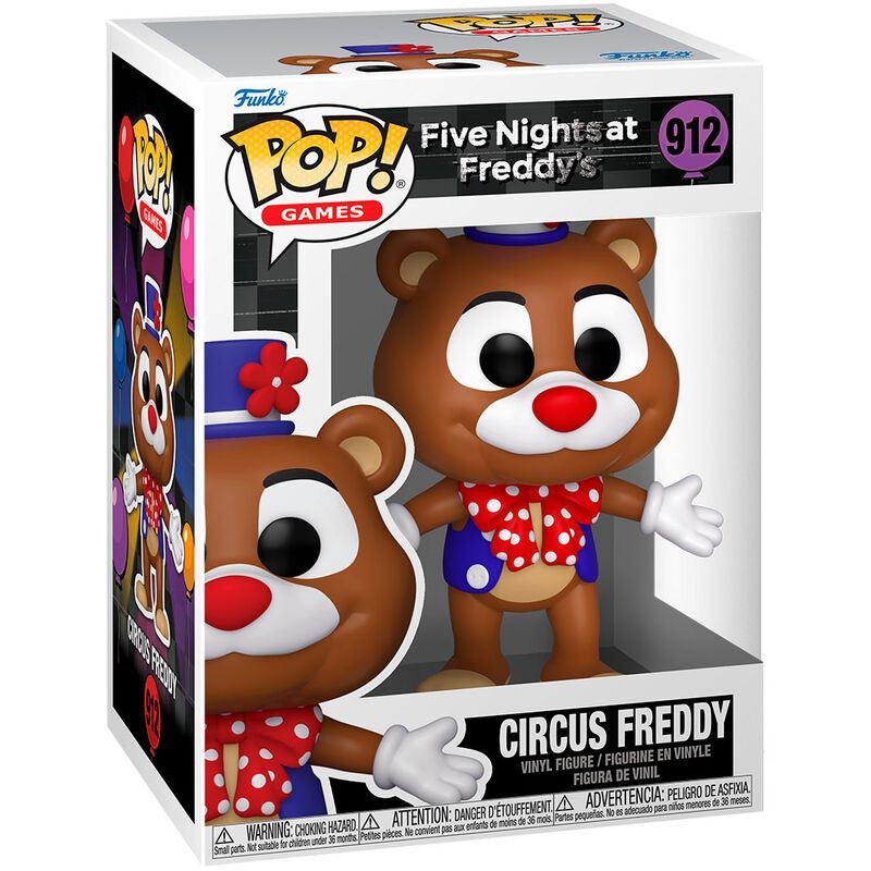 בובת פופ - Five Nights at Freddy's - Circus Freddy #912 בובת פופ - Five Nights at Freddy's - Circus Freddy #912