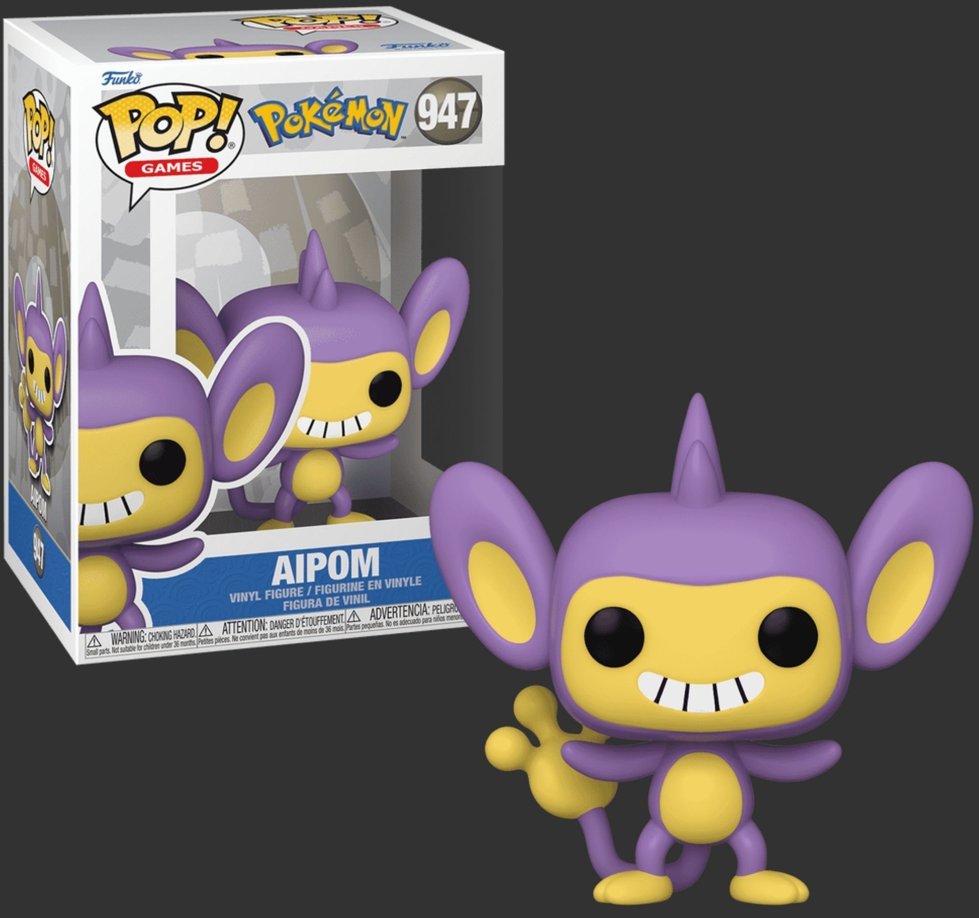 בובת פופ אייפום – Aipom #947, Pokemon בובת פופ אייפום – Aipom #947, Pokemon