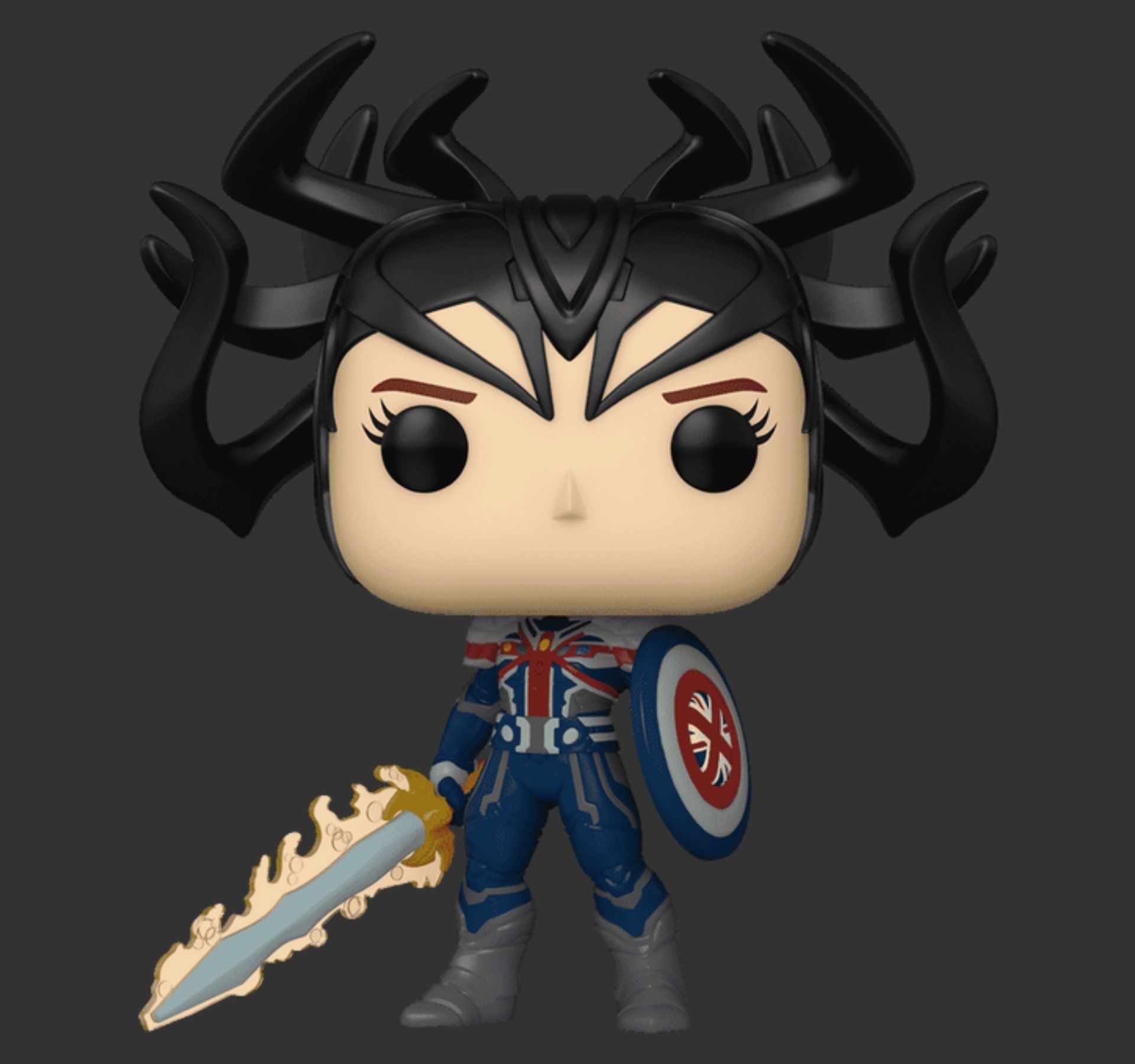Funko Pop Marvel What If Infinity Captain Carter 1464