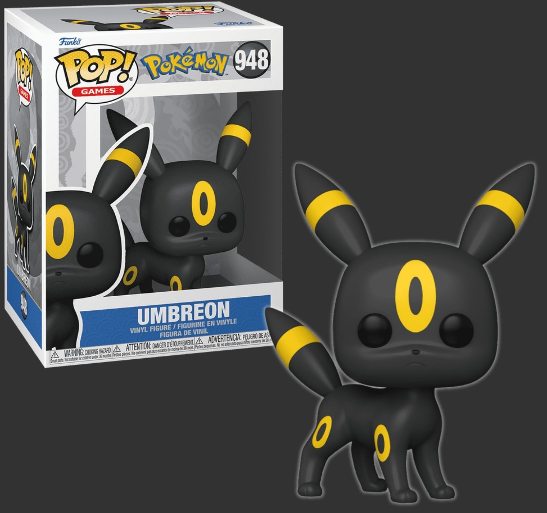 בובת פופ אומבראון – Umbreon #948, Pokemon בובת פופ אומבראון – Umbreon #948, Pokemon