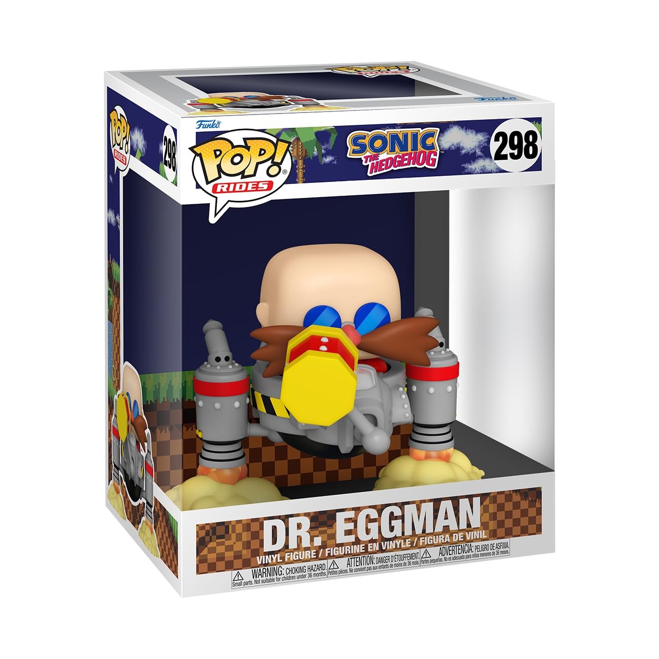 בובת פופ רייד - Sonic the Hedgehog - Dr. Eggman #298 בובת פופ רייד - Sonic the Hedgehog - Dr. Eggman #298