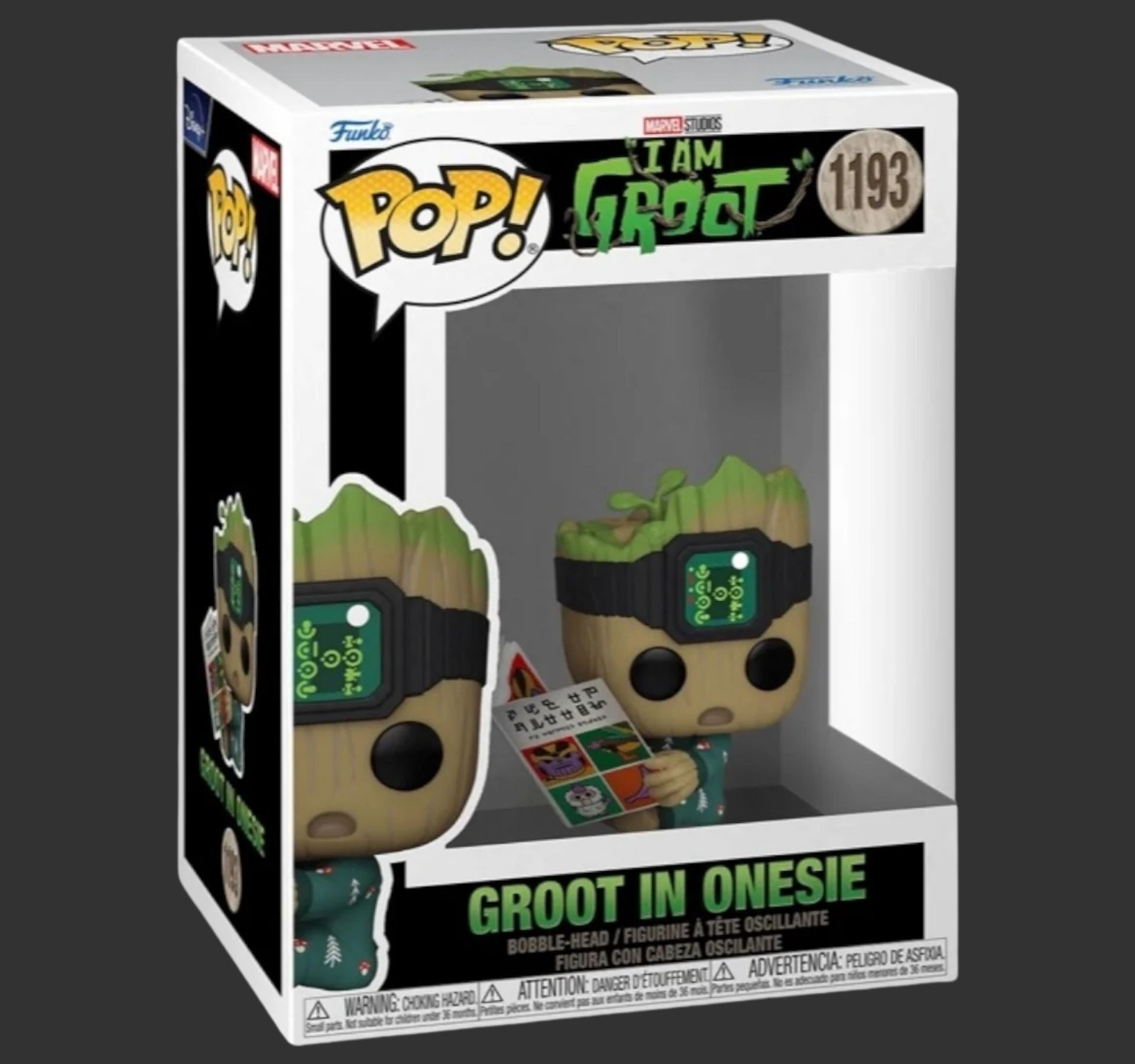 Funko Pop Marvel I am Groot Groot in Onesie 1193