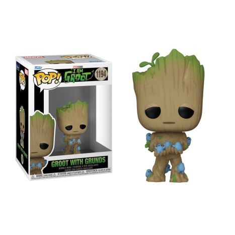 Funko pop Marvel I am Groot Groot with Grunds 1194