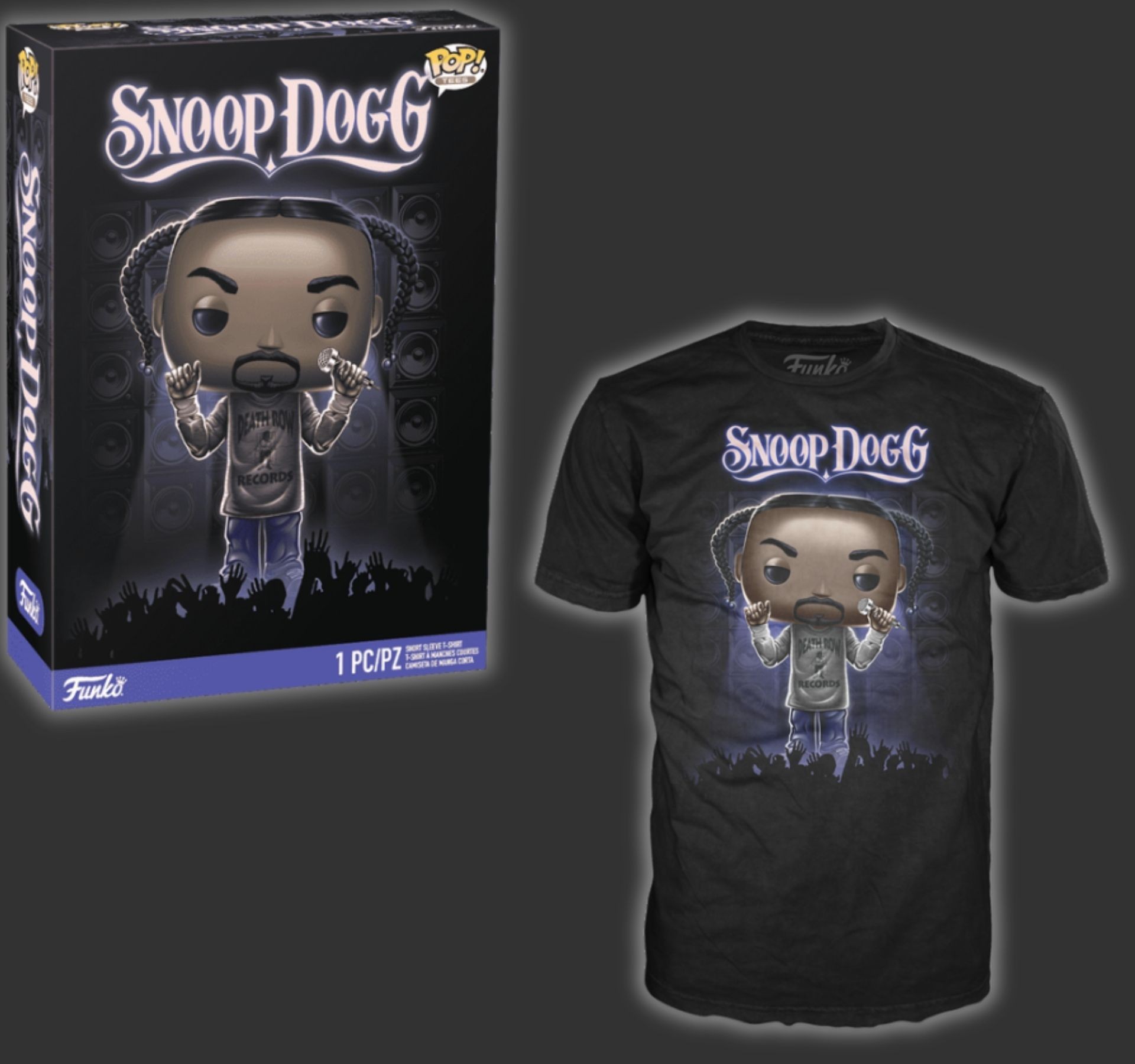 Funko Pop Tee Snoop Dog L