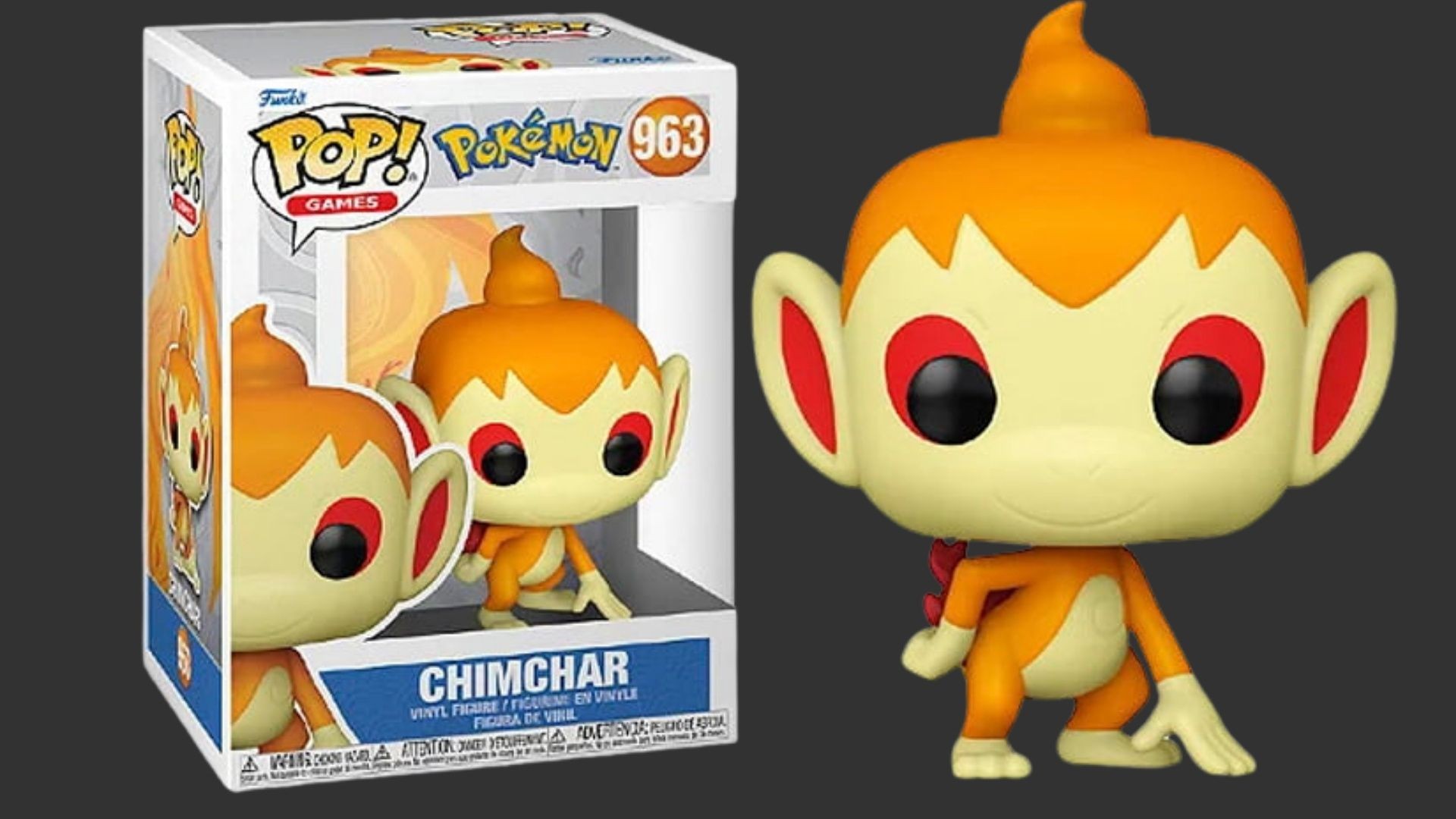 בובת פופ צ׳ימצ׳אר – Chimchar #963, Pokemon בובת פופ צ׳ימצ׳אר – Chimchar #963, Pokemon