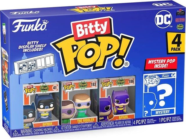 בובות פופ ביטי מארז 4 - Batman 4 Pack בובות פופ ביטי מארז 4 - Batman 4 Pack