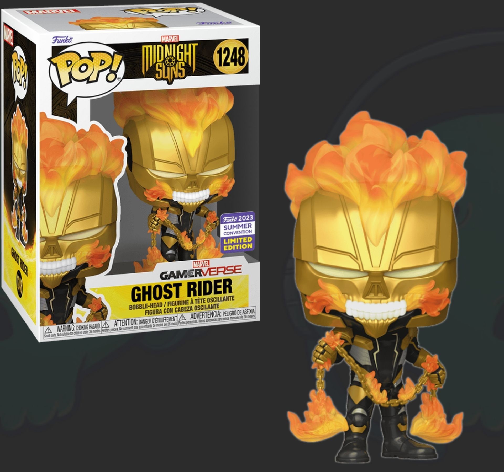 Funko Pop Marvel Ghost Rider Midnight Suns 1248